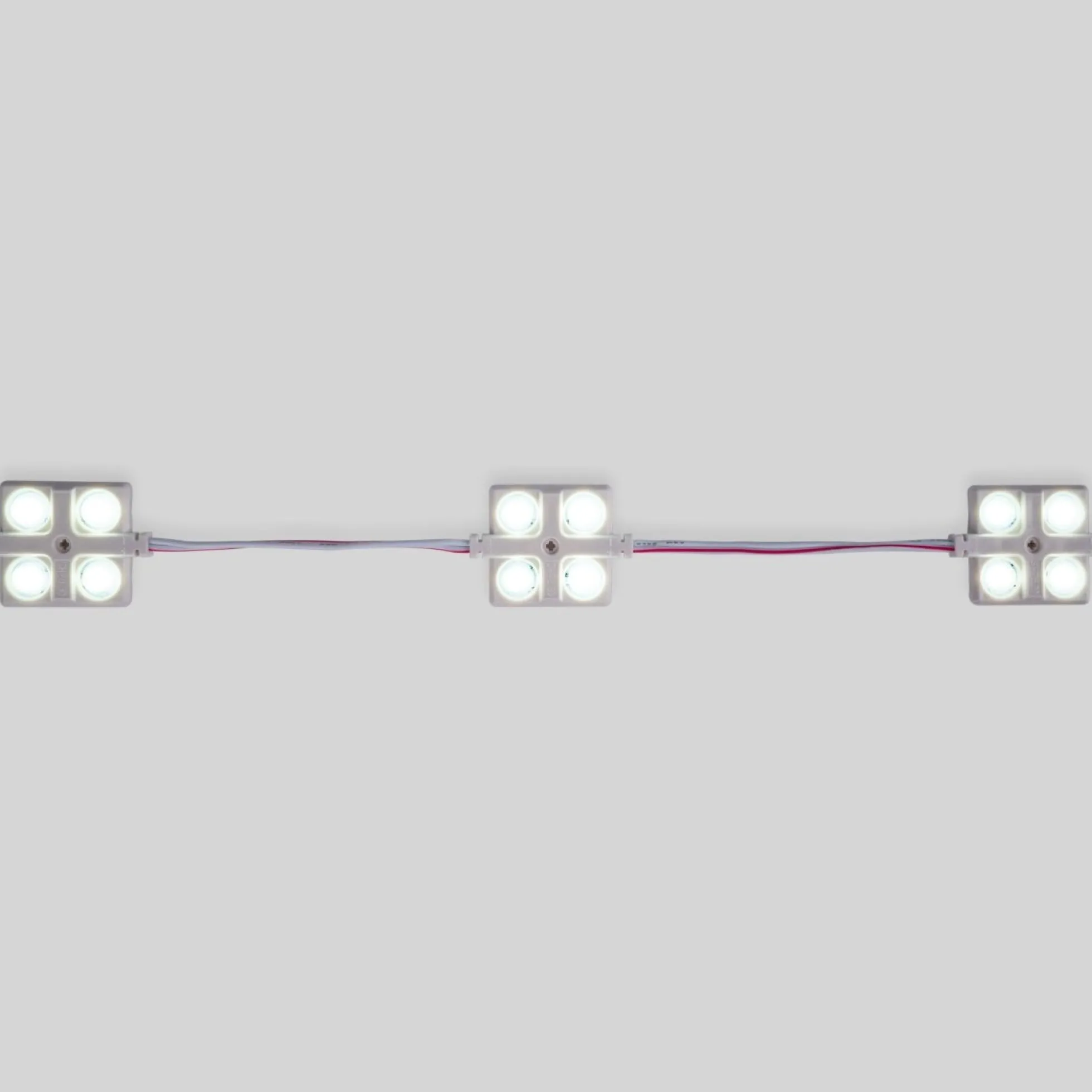 Módulo LED cuadrado para rótulos - 2W - 12V - IP65 - 160º