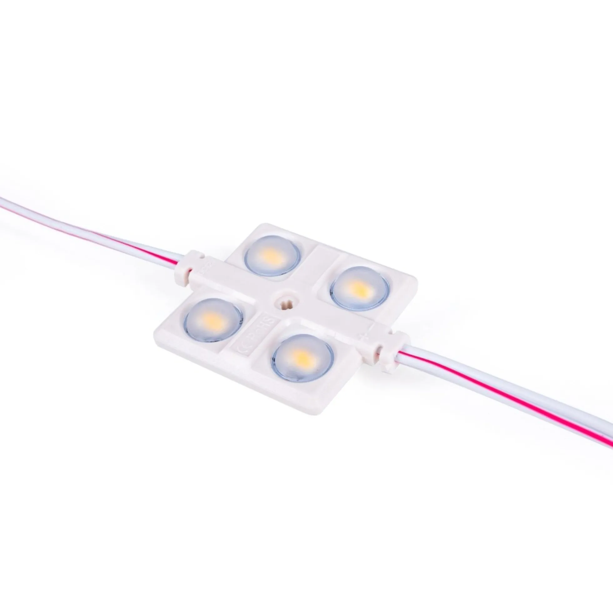Módulo LED cuadrado para rótulos - 2W - 12V - IP65 - 160º