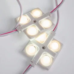 Módulo LED cuadrado para rótulos - 2W - 12V - IP65 - 160º