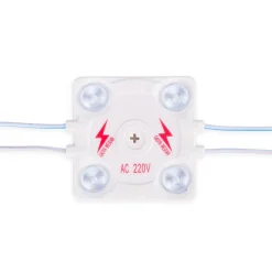 Módulo LED cuadrado para rótulos - 3.6W - 220V AC - IP65 - 165º