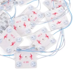 Módulo LED cuadrado para rótulos - 3.6W - 220V AC - IP65 - 165º