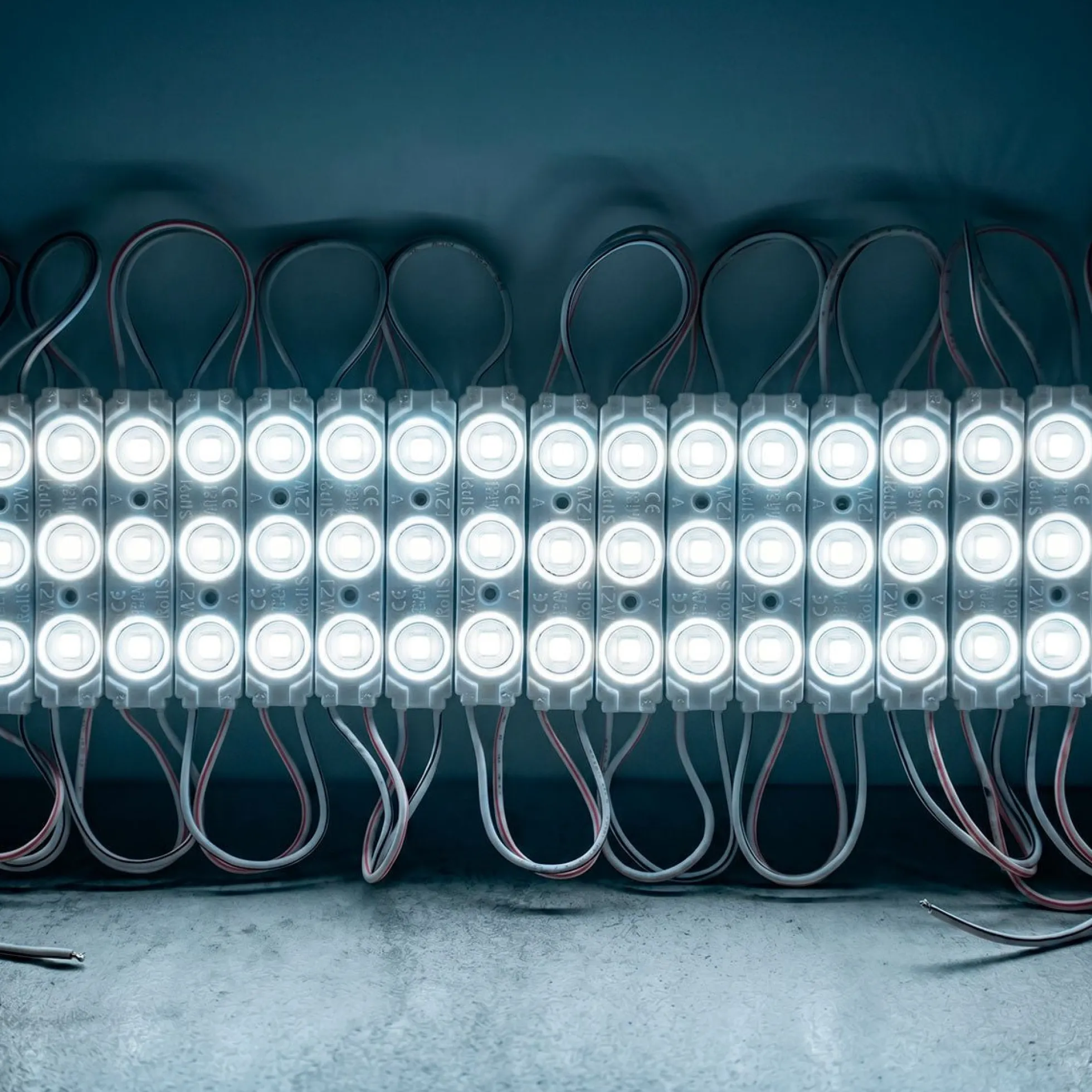 Módulo LED monocolor para rótulos - 1.2W - 12V - 160° - IP65
