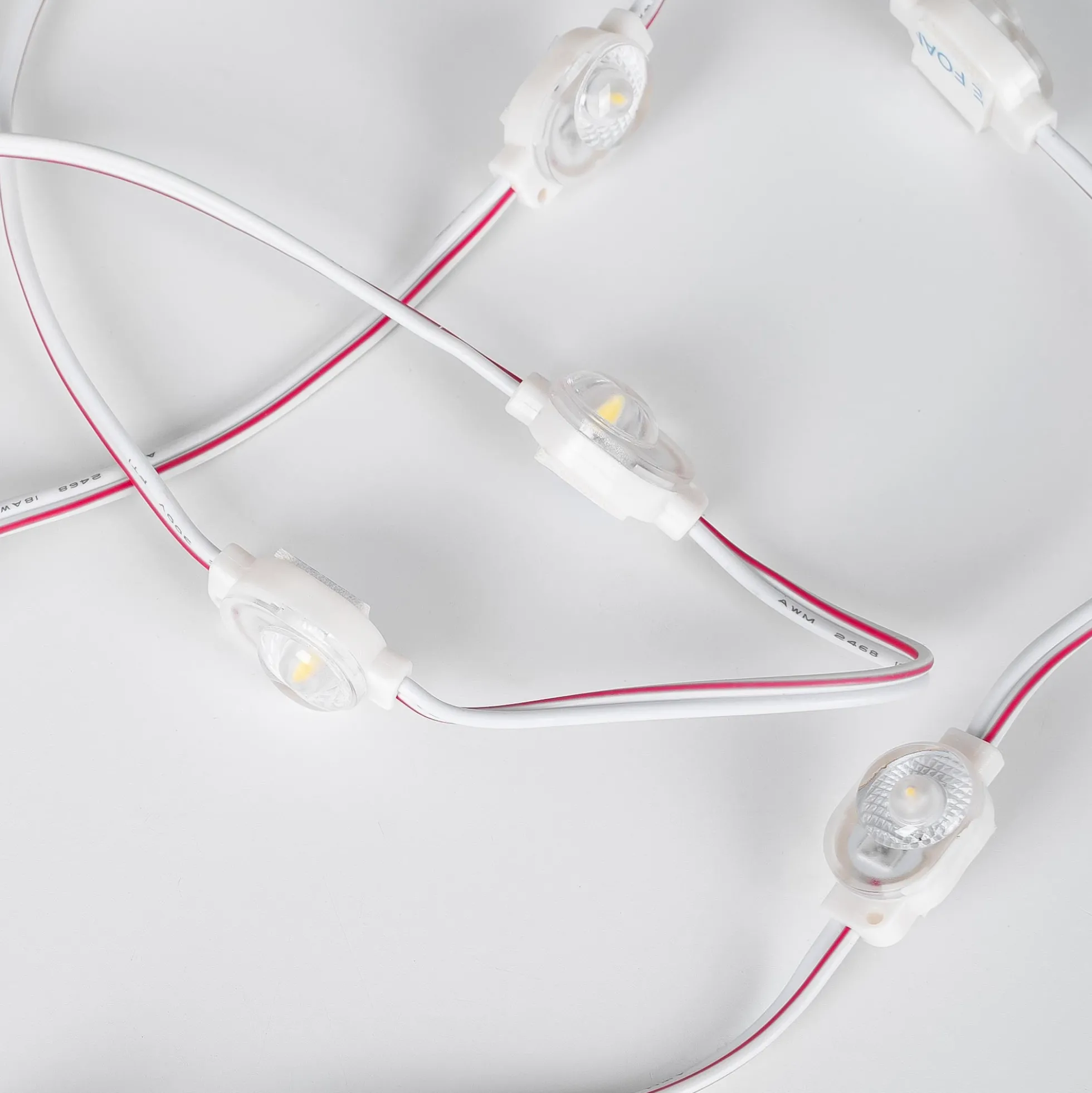 Módulo LED monocolor para rótulos - 0.5W - 12V DC - IP66 - 170º