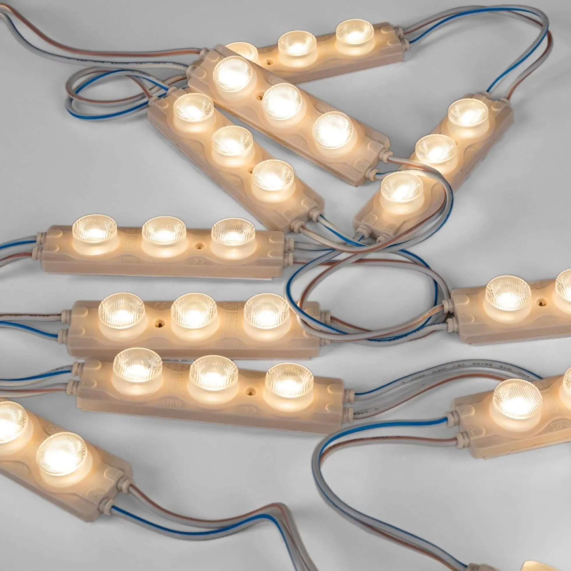Módulo LED monocolor para rótulos - 3W - 220V AC - IP65 - 16º