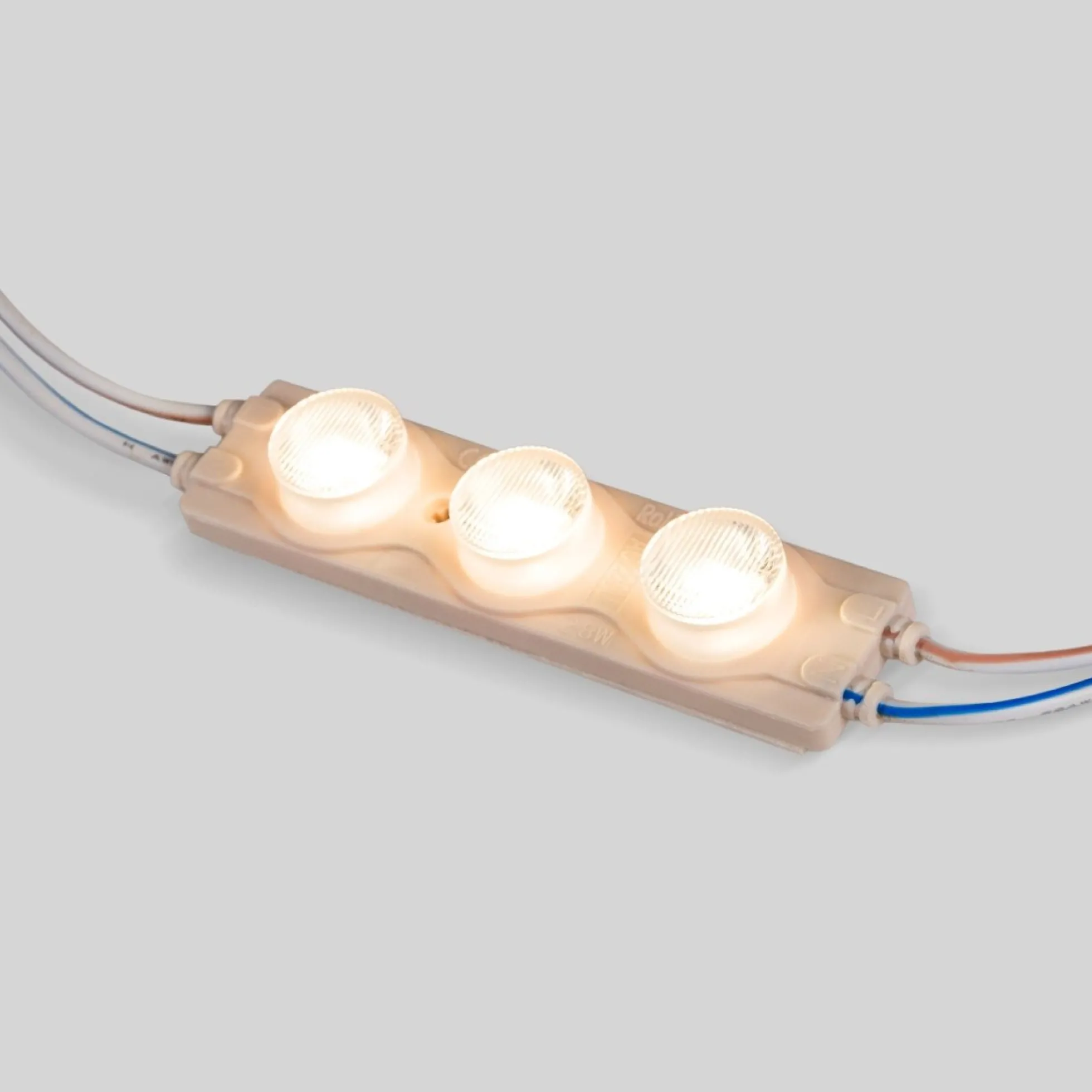 Módulo LED monocolor para rótulos - 3W - 220V AC - IP65 - 16º