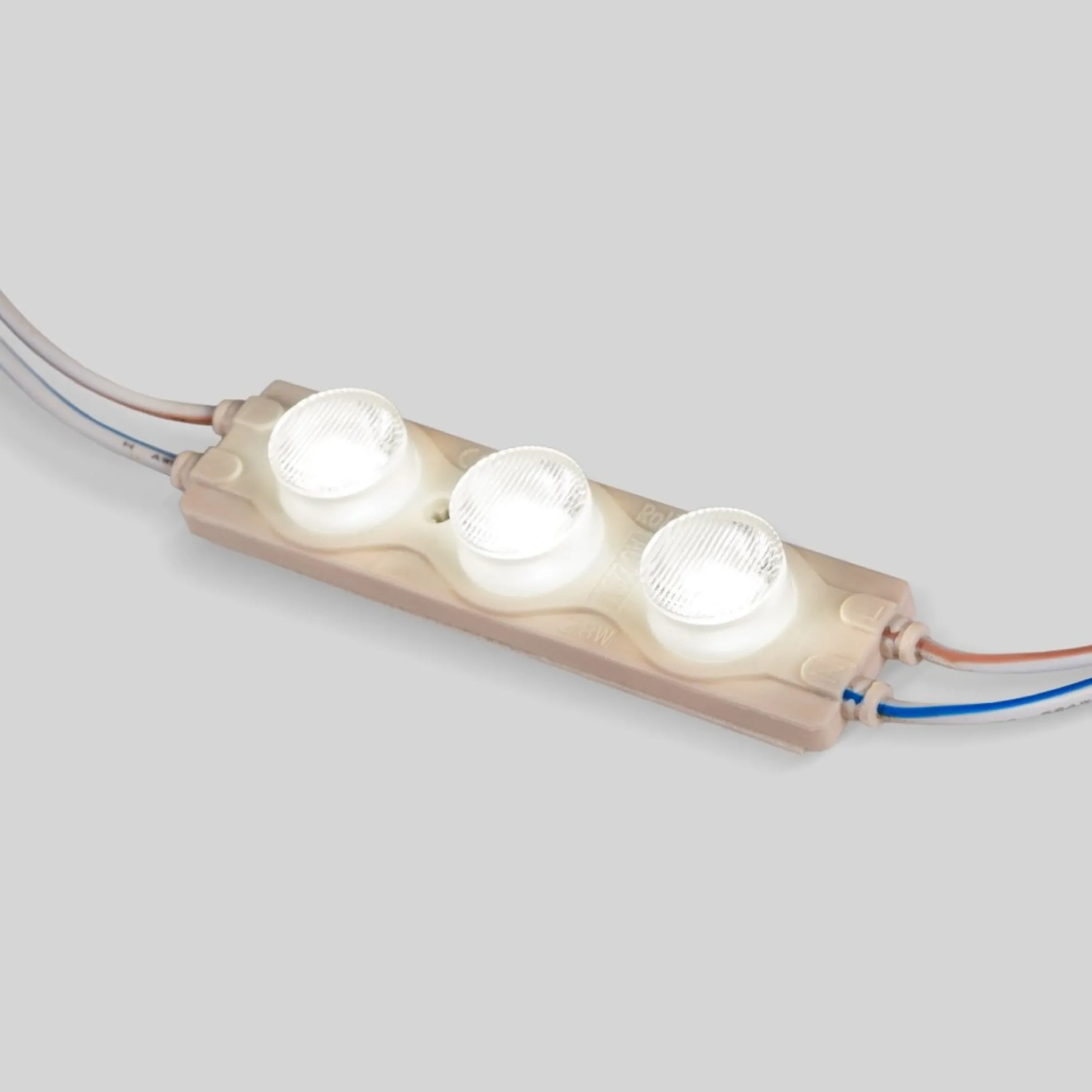Módulo LED monocolor para rótulos - 3W - 220V AC - IP65 - 16º