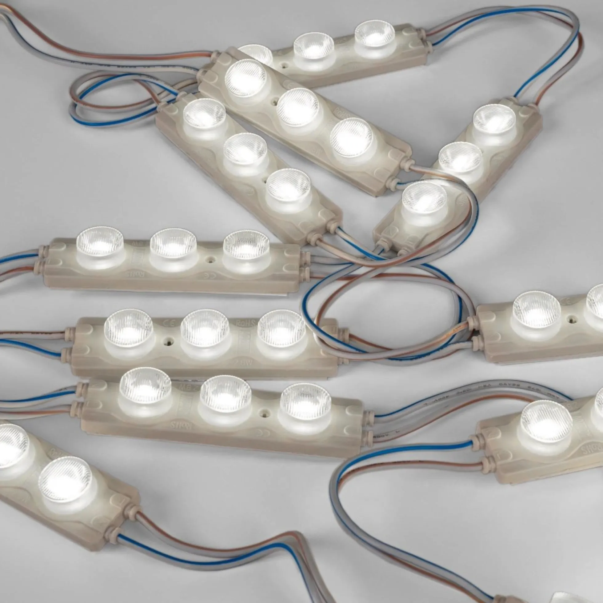 Módulo LED monocolor para rótulos - 3W - 220V AC - IP65 - 16º