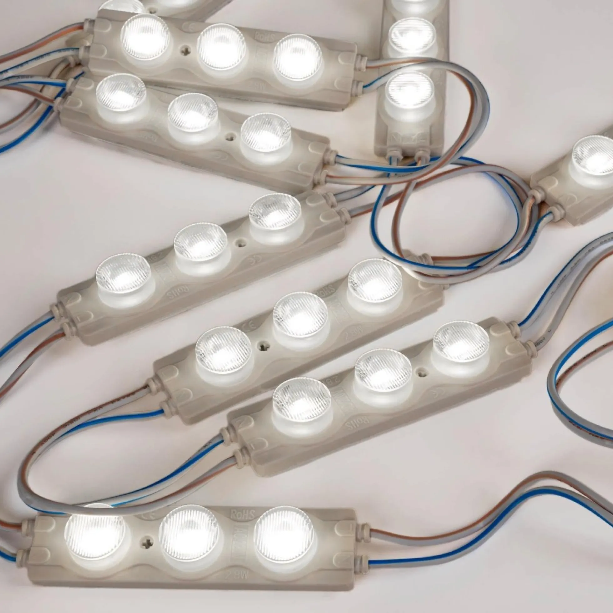 Módulo LED monocolor para rótulos - 3W - 220V AC - IP65 - 16º