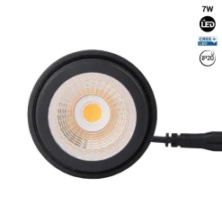 Módulo LED 7W para aro downlight MR16/GU10 - 45º - CRI 90