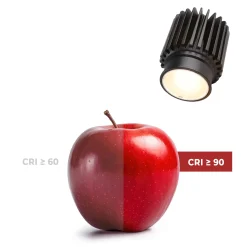 Módulo LED 15W para aro downlight MR16/GU10 - Regulable por DALI - 45º - CRI 90