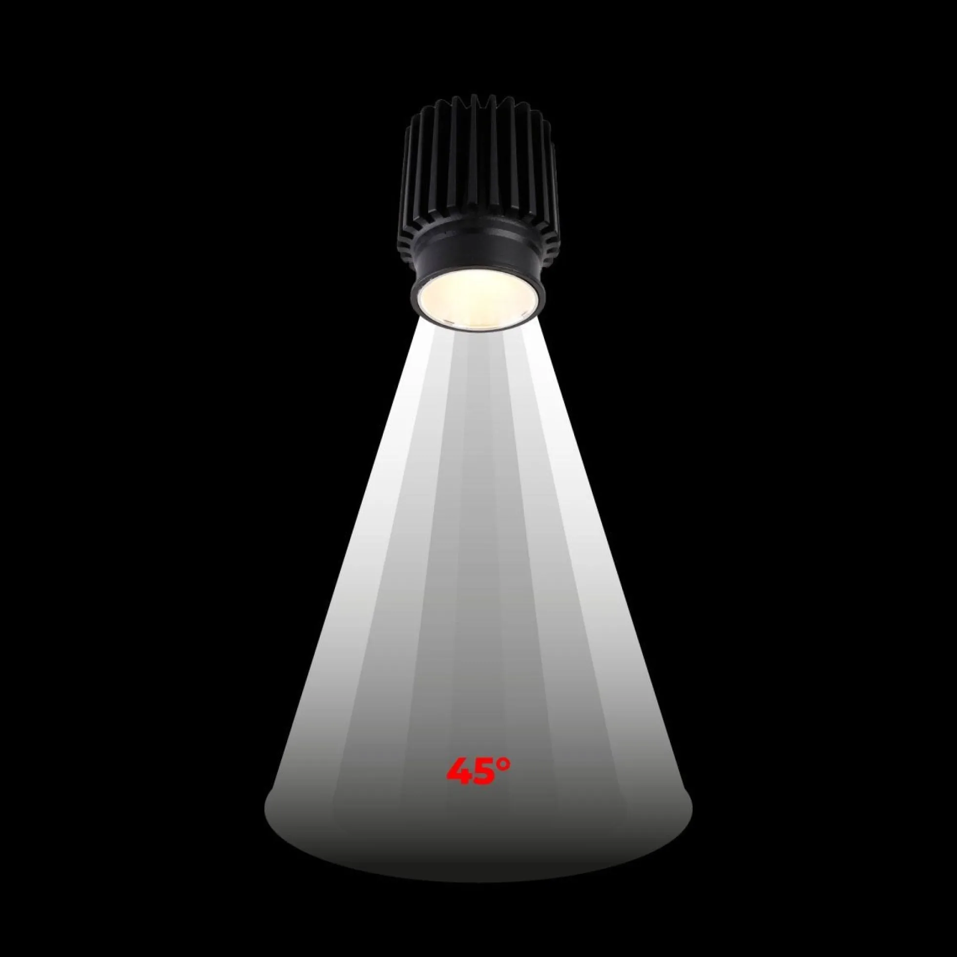 Módulo LED 15W para aro downlight MR16/GU10 - 45º - CRI 90