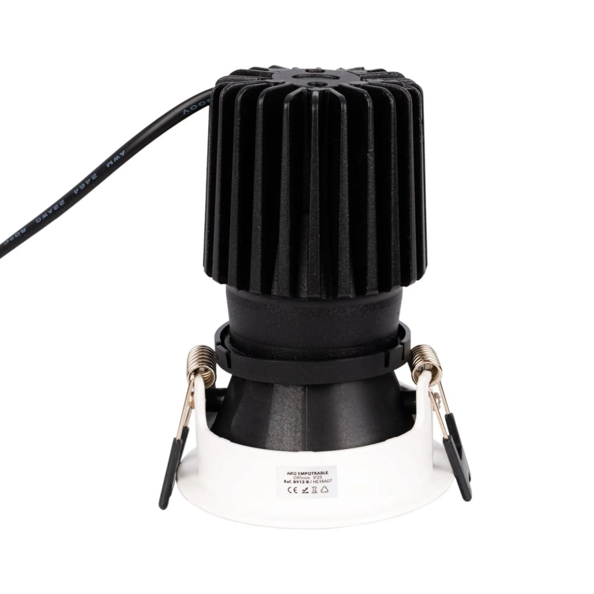Módulo LED 15W para aro downlight MR16/GU10 - 45º - CRI 90
