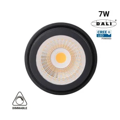 Módulo LED 7W para aro downlight MR16/GU10 - Regulable por DALI - 45º - CRI 90