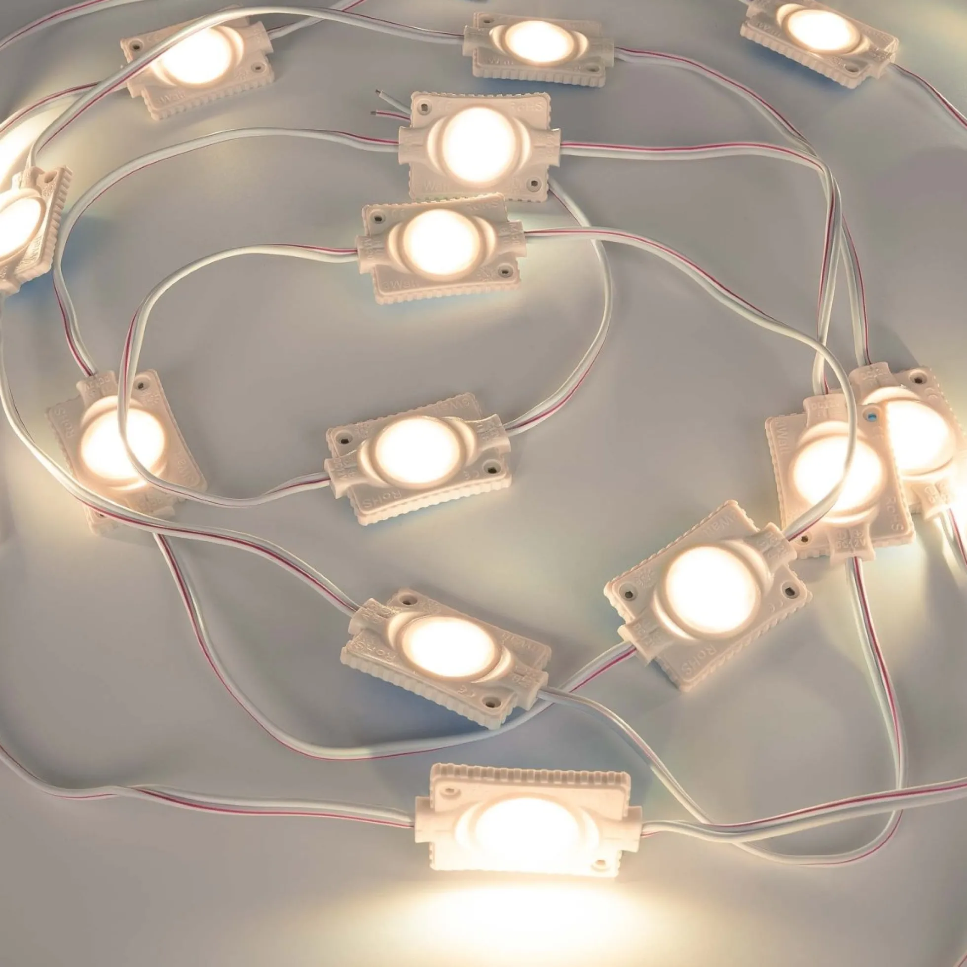 Módulos LED monocolor para rótulos - 3W - 12V - IP65 - 160º