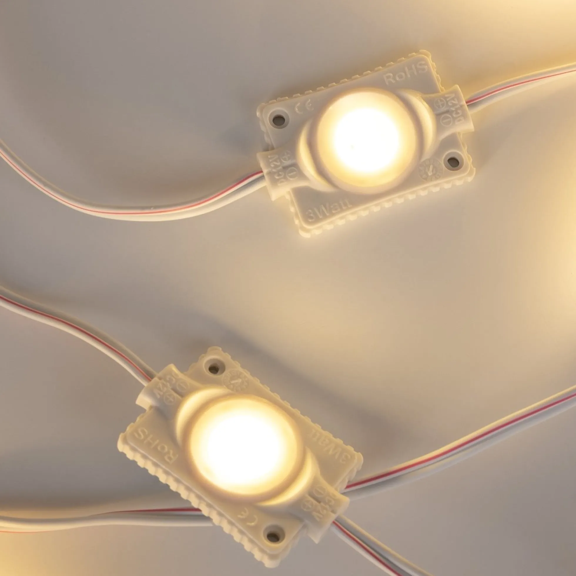 Módulos LED monocolor para rótulos - 3W - 12V - IP65 - 160º