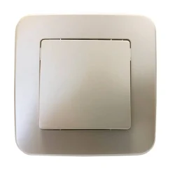 Mecanismo interruptor simple empotrable de 1 vía