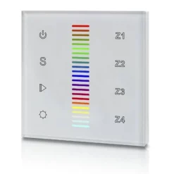 Mecanismo regulador tactil RGB para iluminación LED 4 zonas - SUNRICHER - DALI