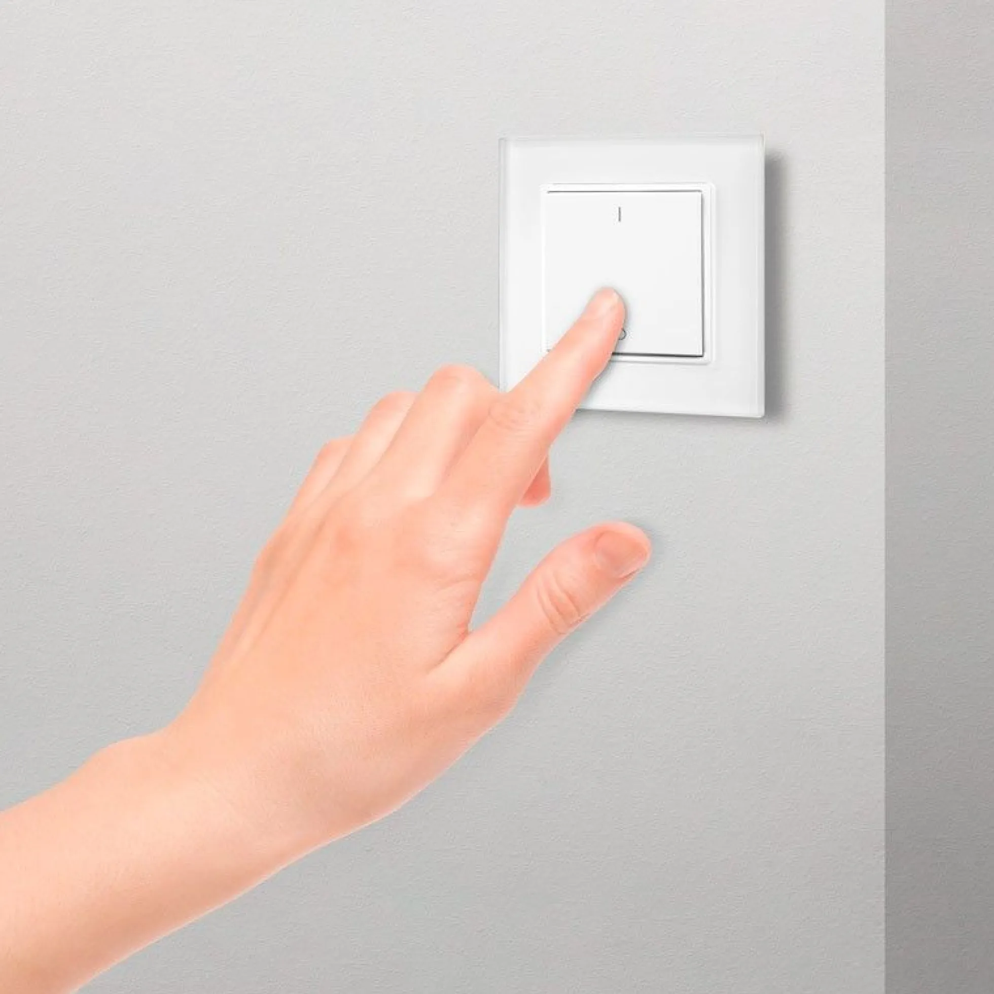 Mecanismo RF pulsador Interruptor regulador monocolor para iluminación LED - SUNRICHER - Easy RF