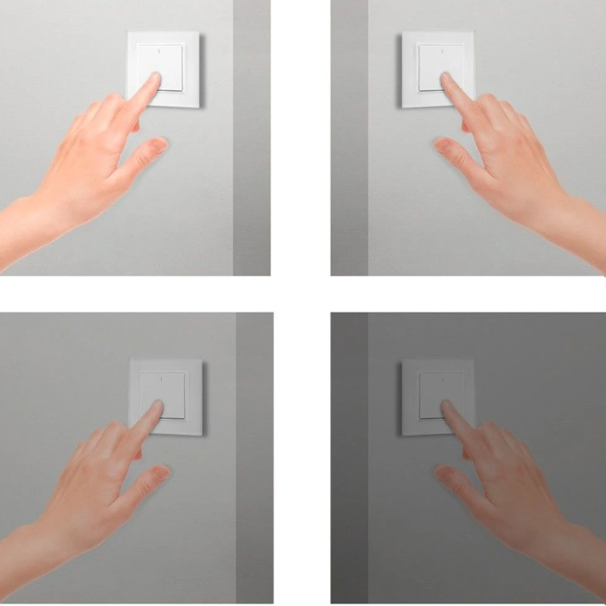 Mecanismo RF pulsador Interruptor regulador monocolor para iluminación LED - SUNRICHER - Easy RF
