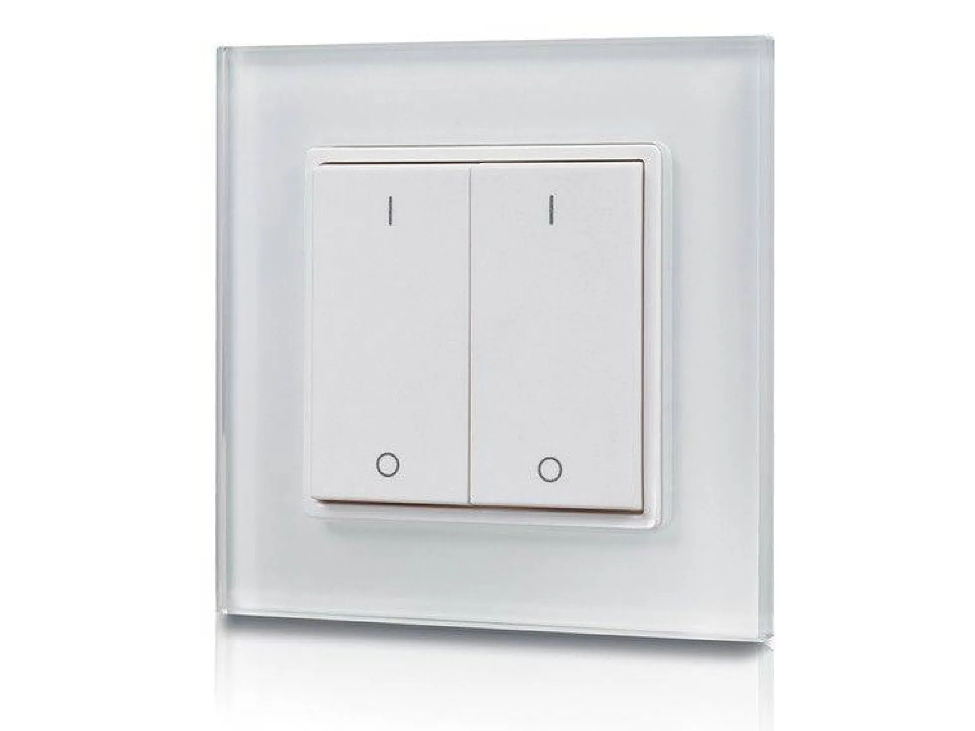 Mecanismo RF pulsador Interruptor regulador monocolor para iluminación LED 2 teclas SUNRICHER - Perfect RF