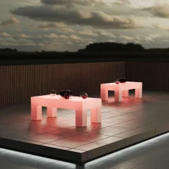 Mesa de centro LED RGBW - 20W - Recargable