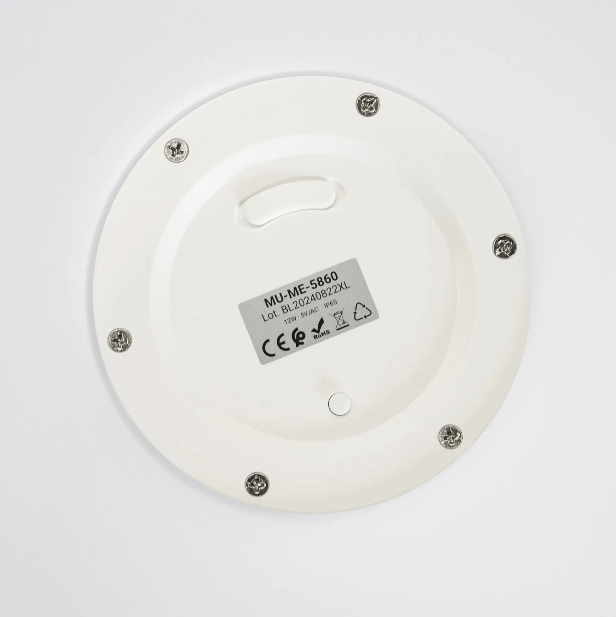 Mesa luminosa LED RGBW - 58 x Ø60 cm - 12W - Recargable