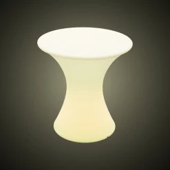 Mesa luminosa LED RGBW - 58 x Ø60 cm - 12W - Recargable