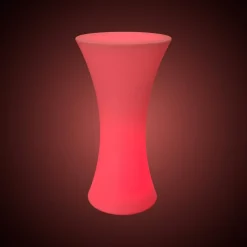 Mesa luminosa LED RGBW - 110 x Ø60 cm - 32W - Recargable