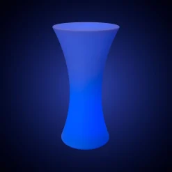 Mesa luminosa LED RGBW - 110 x Ø60 cm - 32W - Recargable
