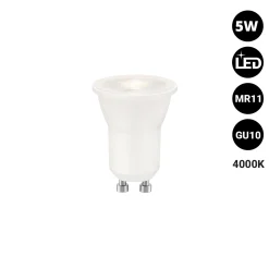 Mini Bombilla LED - MR11 GU10 - 5W - 45º