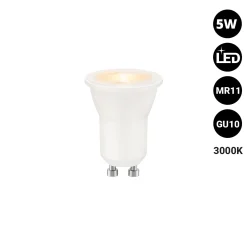 Mini Bombilla LED - MR11 GU10 - 5W - 45º