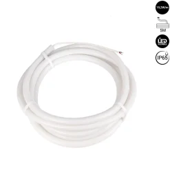 Neón LED flexible 360º circular - Ø22mm - 5 metros - 24V DC - 240Ch/m - 19,2W/m - IP65