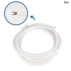 Neón LED flexible 360º circular - Ø22mm - 5 metros - 24V DC - 240Ch/m - 19,2W/m - IP65