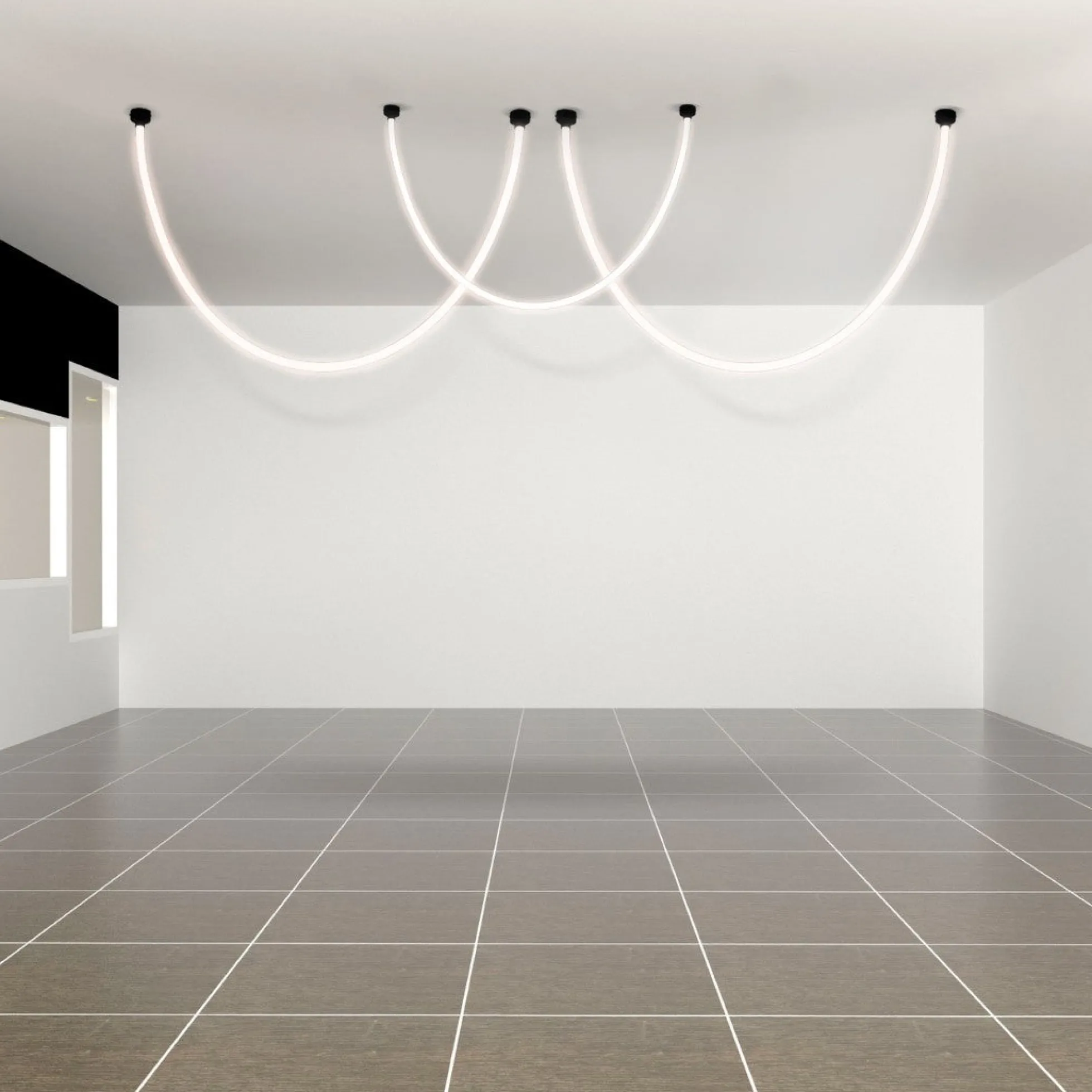 Neón LED flexible 360º circular - Ø22mm - 2 metros - 24V DC - 240Ch/m - 19,2W/m - IP65