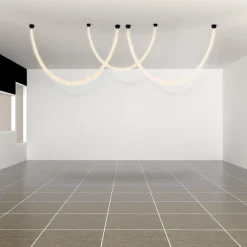Neón LED flexible 360º circular - Ø22mm - 2 metros - 24V DC - 240Ch/m - 19,2W/m - IP65