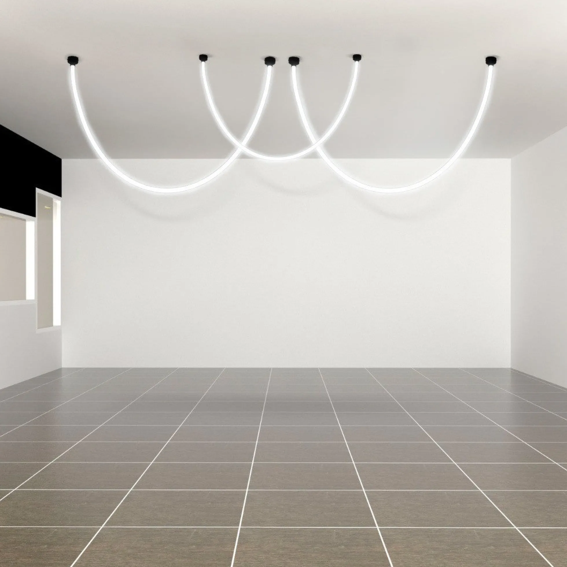 Neón LED flexible 360º circular - Ø22mm - 2 metros - 24V DC - 240Ch/m - 19,2W/m - IP65