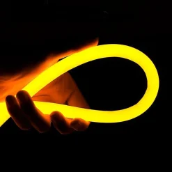 Neón LED flexible circular RGB - 24 V -  Instalación sobre superficie - Ø20mm - 5 metros - 22W/m - Kit completo - IP67