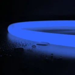 Neón LED flexible circular RGB - 24 V -  Instalación sobre superficie - Ø20mm - 5 metros - 22W/m - Kit completo - IP67
