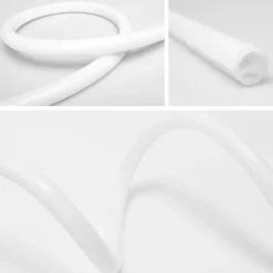 Neón LED flexible circular RGB - 24 V -  Instalación sobre superficie - Ø20mm - 5 metros - 22W/m - Kit completo - IP67