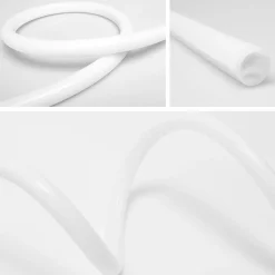 Neón LED flexible circular - 24V DC - Instalación sobre superficie - Ø20mm - 5 metros - 13W/m - Kit completo -  IP67