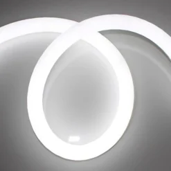 Neón LED flexible circular - 24V DC - Instalación sobre superficie - Ø20mm - 5 metros - 13W/m - Kit completo -  IP67