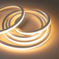 Neón LED flexible 3D  24V DC - 16x16mm - 5 metros - Kit completo - 12W/m - IP67 - Curvatura vertical y horizontal