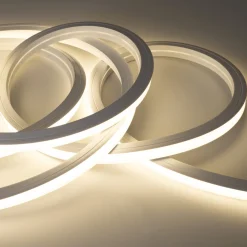 Neón LED flexible 3D  24V DC - 16x16mm - 5 metros - Kit completo - 12W/m - IP67 - Curvatura vertical y horizontal