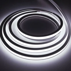 Neón LED flexible monocolor 24V DC - 10x10mm - 5 metros - Kit completo - IP67 - 10W/m
