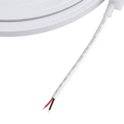 Neón LED flexible monocolor 24V DC - 10x10mm - 5 metros - Kit completo - IP67 - 10W/m