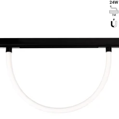 Neón LED flexible para carril magnético 360º - 48V DC- Ø30mm - 24W/m - 1 metro - 336ch/m