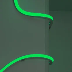 Neón LED flexible RGB 3D - 16x16mm - 5m - Kit completo -12W/m - IP67 -Curvatura vertical y horizontal