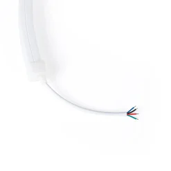 Neón LED flexible RGB 3D - 16x16mm - 5m - Kit completo -12W/m - IP67 -Curvatura vertical y horizontal