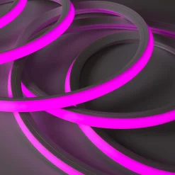 Neón LED flexible RGB 3D - 16x16mm - 5m - Kit completo -12W/m - IP67 -Curvatura vertical y horizontal
