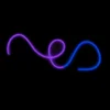 Neón LED flexible RGB inteligente IC - 360º circular - Ø22mm - 4 metros - 12V DC - 28W/m - IP65